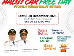 Halut Gelar Car Free Day, KORMI Ajak Masyarakat Ikut Jalan Sehat
