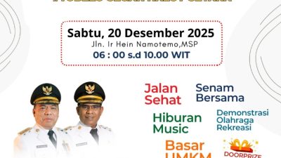 Halut Gelar Car Free Day, KORMI Ajak Masyarakat Ikut Jalan Sehat