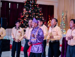 Perayaan Natal Berbasis Budaya, Karyawan NHM Perkuat Persaudaraan di Lingkar Tambang