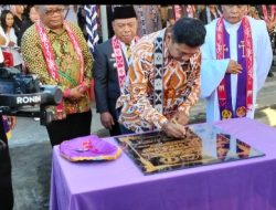 Dedikasi Sosial Haji Robert di Balik Pembangunan Gereja Pusat GMIH Tobelo