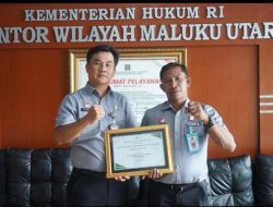 Kanwil Kemenkum Malut Raih Prestasi Terbaik I IKPA 2025