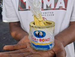 Isap Lem Aibon Sekelompok  Remaja Diamankan Sat Samapta Polres Ternate