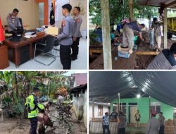 Peduli Sesama, Polda Malut Gelar Berbagai Aksi Sosial Kemanusiaan untuk Korban Bencana di Halbar dan Halut 