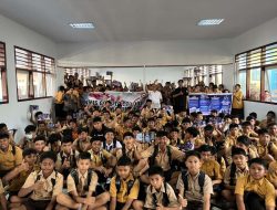 Densus 88 Gelar Program “Goes to School Save Generation” di SMP Negeri 1 Halmahera Utara
