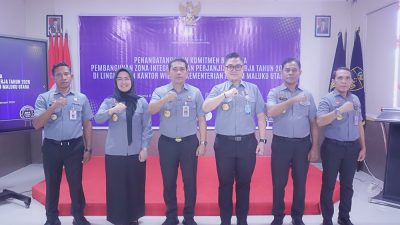 Kemenkum Malut Perkuat Komitmen Bersama Optimalkan ZI WBBM dan Kinerja 2026