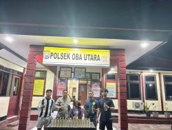 Polsek Oba Utara Tidore Tangkap Seorang Perempuan Diduga Pelaku Pengedar Miras