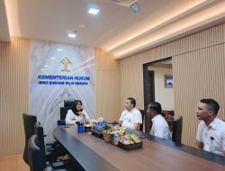 Sarpras Pelayanan Publik Gedung Baru Kanwil Kemenkum Malut Dioptimalkan