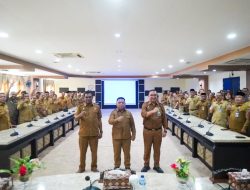 Bupati Halut Tekankan Pengendalian PAD dan Sinergi OPD pada Rapat Kerja Perdana 2026