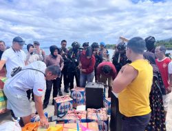 Polda Malut Amankan Miras Berbagai Jenis di Pelabuhan Darco Sofifi 