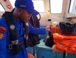 Dirpolairud Polda Maluku Utara Periksa Kesiapan Speed Boat  di Pelabuhan Bastiong