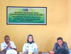 Kanwil Kemenkum Malut Bina Posbankum Kelurahan Mangga Dua Utara, Perkuat Mediasi dan Akses Bantuan Hukum Warga