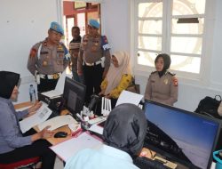 Propam Polda Malut Gelar Gaktiblin di Polresta Tidore