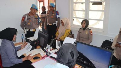 Propam Polda Malut Gelar Gaktiblin di Polresta Tidore