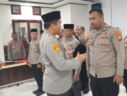 10 Personel Polres Sula Dikukuhkan Sebagai Dai Kamtibmas