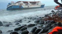 KM Intim Teratai Tujuan Ternate Karam di Perairan Makian