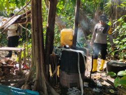 Menjelang Ramadhan 2026, Polsek Gane Barat Kembali Musnahkan Puluhan Liter Miras