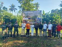 NHM Salurkan 400 Bibit Dukung Gerakan Sejuta Pohon di Halmahera Utara