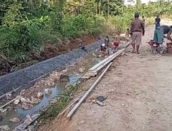 BWS Malut Tegaskan Pekerjaan Peningkatan Jaringan Irigasi di Tilope Halteng Sesuai RAB