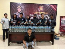 Diduga Muat Puluhan Botol Miras, Sopir Asal Sulut Diamankan Polres Ternate