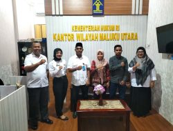 Pemkab Kepulauan Sula Kunjungi Kanwil Kemenkum Malut, Percepat Pembentukan Perda Kekayaan Intelektual