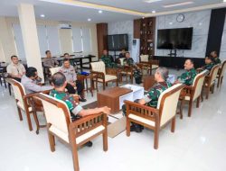 Pangdam XV/Pattimura Kunjungan Silaturahmi dengan Kapolda Maluku Utara