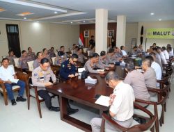 Gelar Rakor Ops Ketupat 2026, Kapolda Malut Tekankan Sinergi dan Kesiapsiagaan Seluruh Jajaran