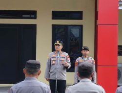 Kapolres Haltim Tekanan Personil, Kehadiran Polri Memberikan Rasa Aman