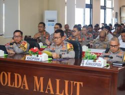 Kapolda Malut Pimpin Latihan Pra Ops Ketupat Kie Raha 2026