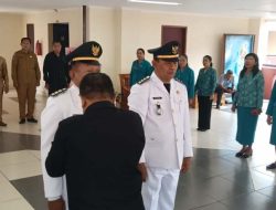 Pesan Asisten II Setda Halut di Sertijab Camat dan Pelantikan Ketua TP- PKK