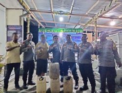 Polsek Ternate Utara Amankan 100 Liter Miras Ilegal Jelang Lebaran