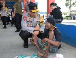 Selain Meninjau Pos Pengamanan di Tidore, Kapolda Malut Juga Berdialog Dengan Lansia