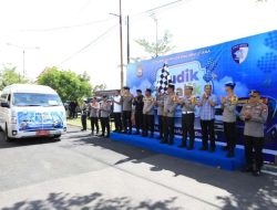 Kapolda Maluku Utara Hadiri Pelepasan Mudik Gratis Dari Polda Malut 