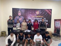 Sat Samapta Polres Ternate Sita Puluhan Kantong Miras