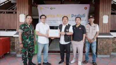 Gerak Cepat Pasca Gempa Ternate, Harita Nickel Salurkan Bantuan Logistik untuk Warga