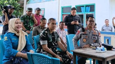 Kapolda Malut dan Danrem/152 Babullah Pantau Situasi Pasca Ketegangan di Halteng