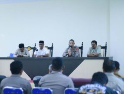 Hadiri Rapat FKUB, Kapolres Halsel Imbau Masyarakat Tidak Mudah Terprovokasi