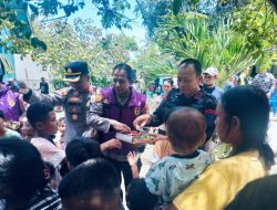 Polda Maluku Utara Lakukan Trauma Healing Pasca Ketegangan di Halteng