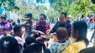 Polda Maluku Utara Lakukan Trauma Healing Pasca Ketegangan di Halteng