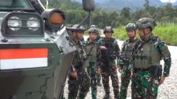 TNI Perkuat Pengamanan di PT Freeport Pasca Serangan KKB, Panser Anoa Disiagakan