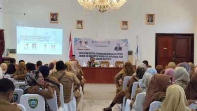 Disdik Sula Gelar Sosialisasi SPMB Jenjang SD dan SMP Se-kabupaten Kepulauan Sula Tahun Ajaran 2026/2027