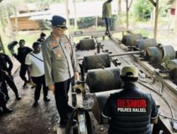 Polres Halsel Limpahkan Berkas Perkara Kasus Tambang Ilegal di Obi ke Jaksa