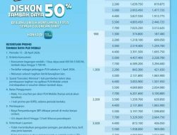 PLN UIW MMU Ajak Pelanggan Manfaatkan Promo Diskon 50% Tambah Daya Hingga 28 April 2026