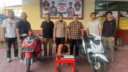 Kabur ke Sofifi, Polsek Ternate Selatan Ringkus Pelaku Curanmor dan Elektronik