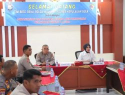 Hadirkan Pelayanan yang Lebih Baik bagi Masyarakat, Polres Sula Terima Evaluasi dari Polda Malut