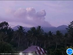 Gunung Dukono Erupsi Pagi Ini, Kolom Abu Capai 900 Meter