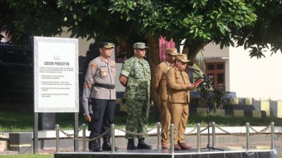 Polres Halmahera Utara Gelar Apel  Operasi Aman Nusa I 2026