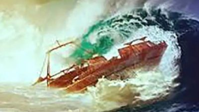 Longboat POB 8 Orang Dilaporkan Tenggelam di Perairan Selat Lebeno Halmahera Utara