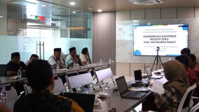 Kemenkum Malut Harmonisasi Ranperda Pilkades dan Pemberdayaan Nelayan Halbar