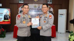 Kapolda Maluku Utara Terima Laporan Kesatuan dan Dukungan Penuh Jajaran
