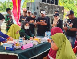 Menyambut HUT ke-23 Pemkab Sula bersama Insan Pers Gelar Pengobatan Gratis